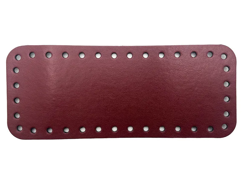 Fondi per borse similpelle retta all'uncinetto | 20x8 cm | cf 1 pz