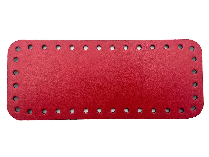 Fondi per borse similpelle retta all'uncinetto | 20x8 cm | cf 1 pz