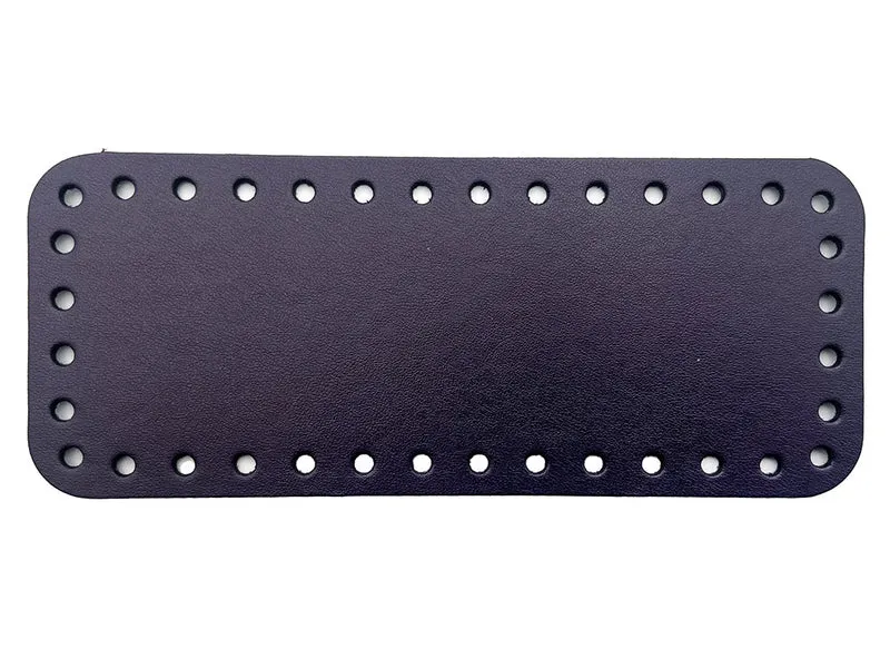Fondi per borse similpelle retta all'uncinetto | 20x8 cm | cf 1 pz