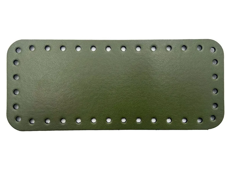 Fondi per borse similpelle retta all'uncinetto | 20x8 cm | cf 1 pz