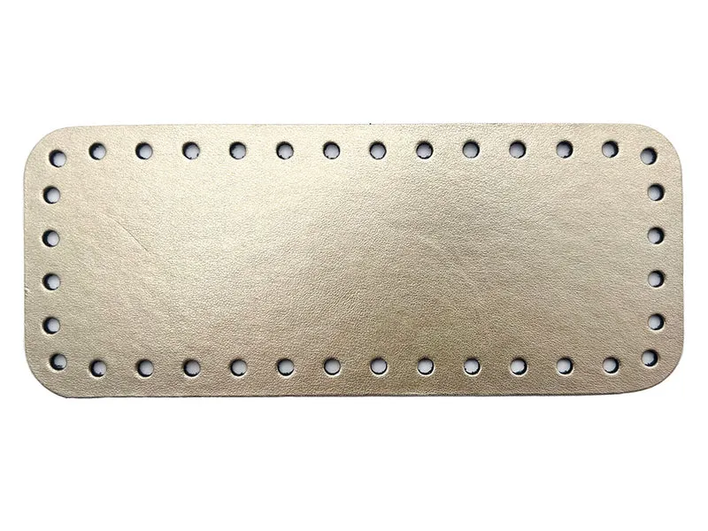 Fondi per borse similpelle retta all'uncinetto | 20x8 cm | cf 1 pz
