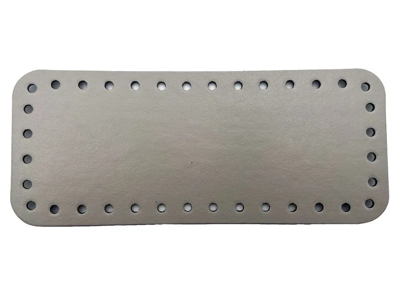 Fondi per borse similpelle retta all'uncinetto | 20x8 cm | cf 1 pz