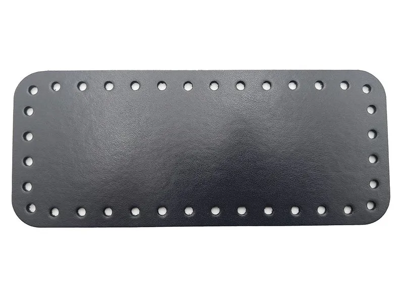 Fondi per borse similpelle retta all'uncinetto | 20x8 cm | cf 1 pz