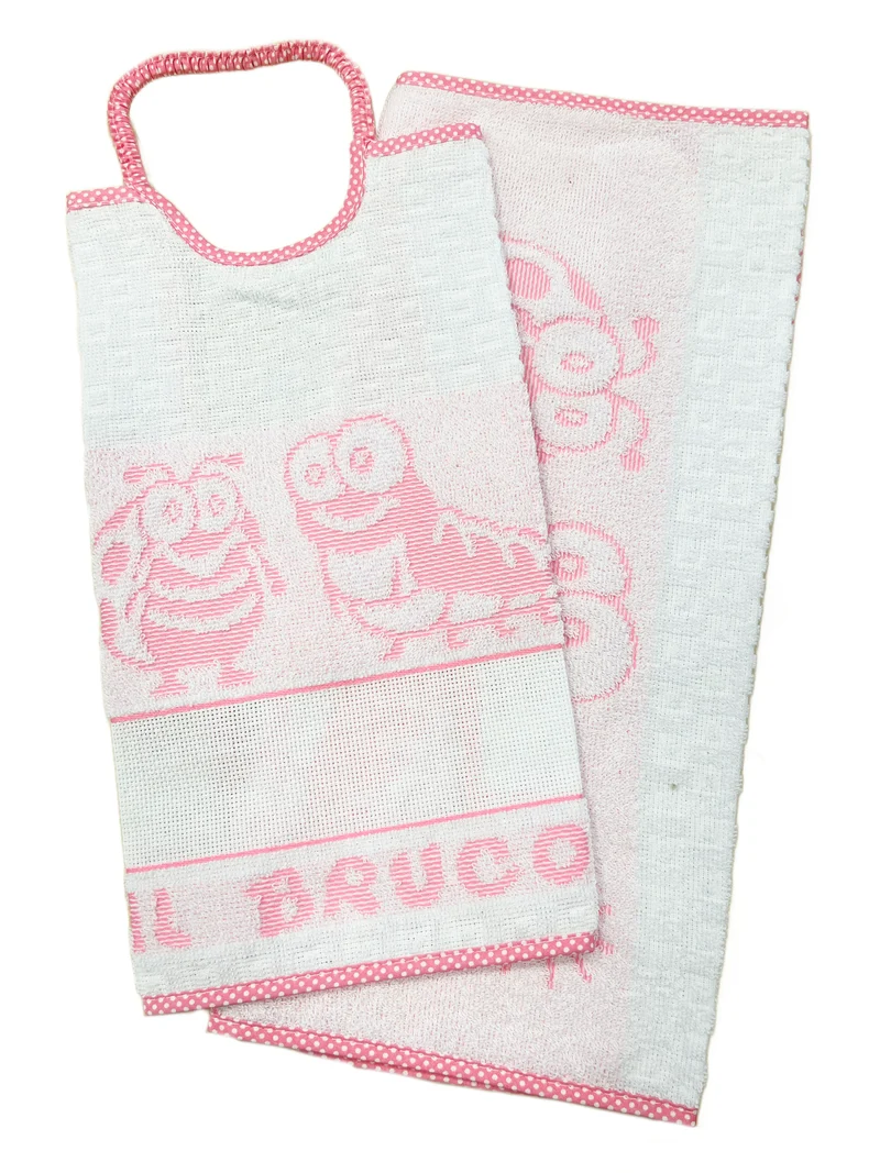 Completo 2pz bruco bav.+asciug.