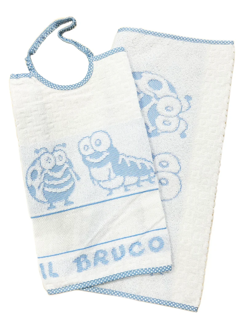 Completo 2pz bruco bav.+asciug.