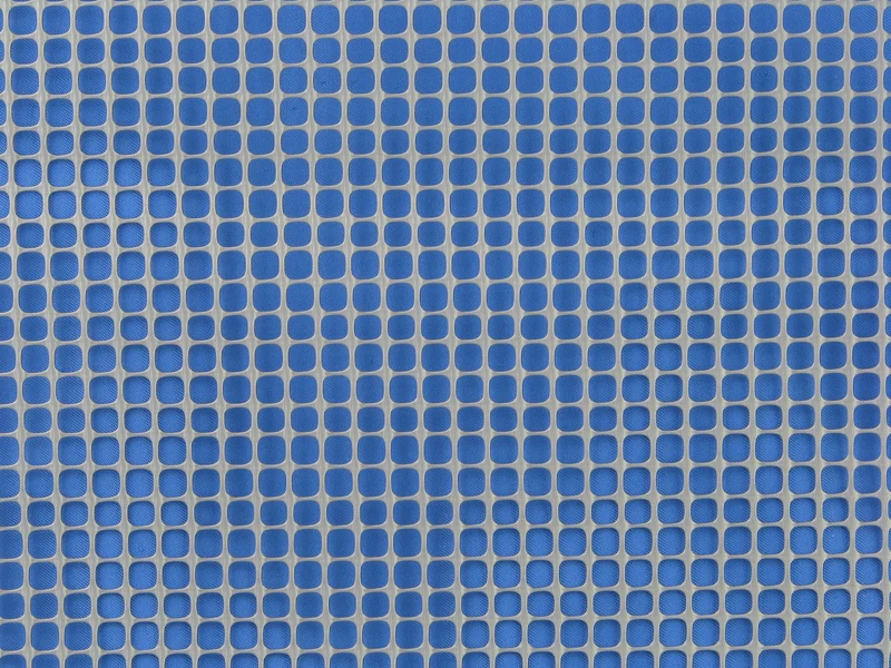 Rete per borse fai da te plastificata | 50x100 cm foro 5 mm | cf 1 pz