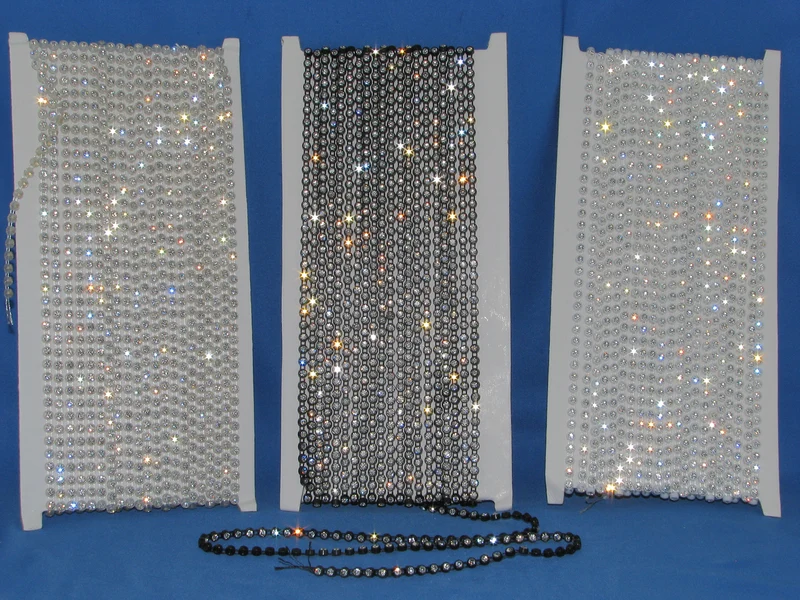 Catena strass cf.10 yds