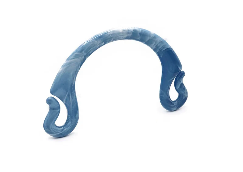 Manici mezzaluna asola per borse all'uncinetto | 19 cm | 1 coppia