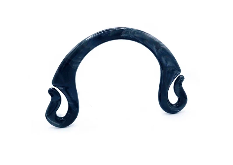 Manici mezzaluna asola per borse all'uncinetto | 19 cm | 1 coppia