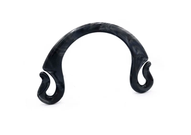 Manici mezzaluna asola per borse all'uncinetto | 19 cm | 1 coppia