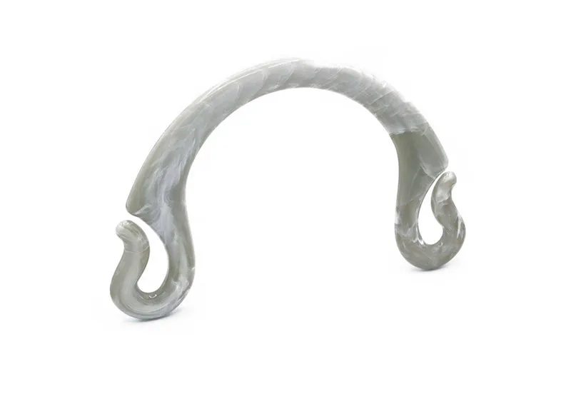 Manici mezzaluna asola per borse all'uncinetto | 19 cm | 1 coppia