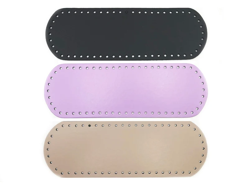 Fondi per borse similpelle all'uncinetto | 31x9,5 cm | cf 1 pz
