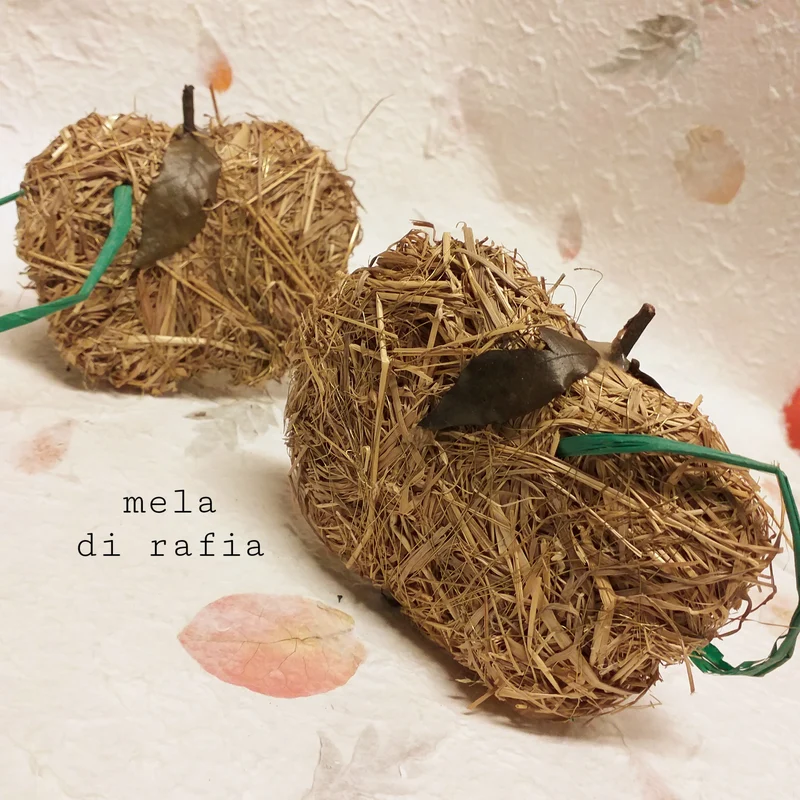 Rafia naturale per confezioni Pasqua hobby creativi decorazioni Natale