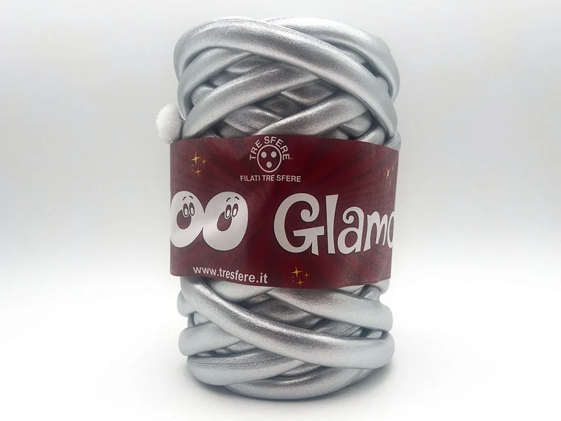 Filato waoo glamour | cf 300 gr 21 mt | marshmallow