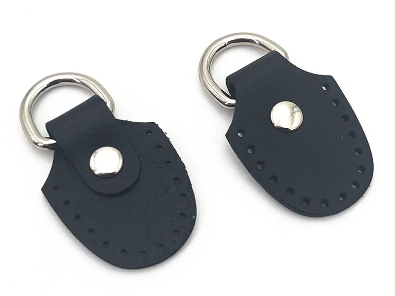 Attacco ponticello similpelle | 5x3 cm | cf 2 pz