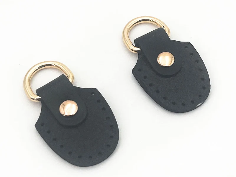 Attacco ponticello similpelle | 5x3 cm | cf 2 pz