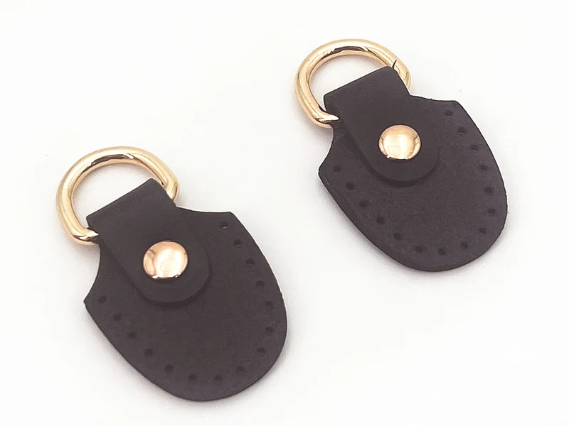 Attacco ponticello similpelle | 5x3 cm | cf 2 pz