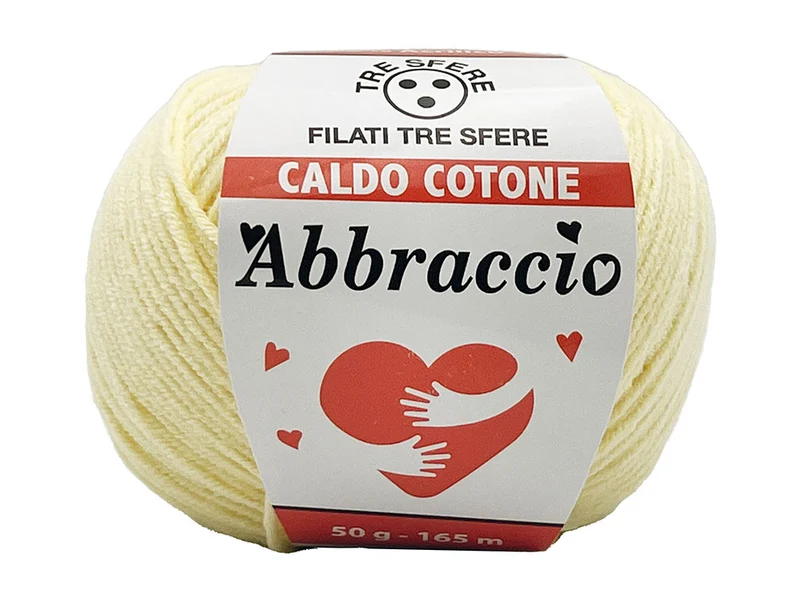 Filato caldo cotone abbraccio | cf 500 gr | 50% cotone 50% acrilico