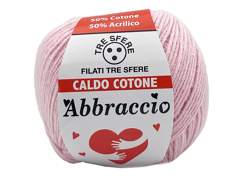Filato caldo cotone abbraccio | cf 500 gr | 50% cotone 50% acrilico