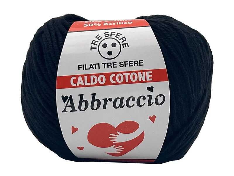 Filato caldo cotone abbraccio | cf 500 gr | 50% cotone 50% acrilico