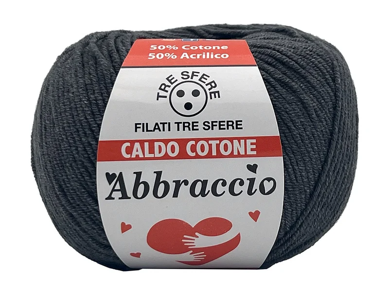 Filato caldo cotone abbraccio | cf 500 gr | 50% cotone 50% acrilico