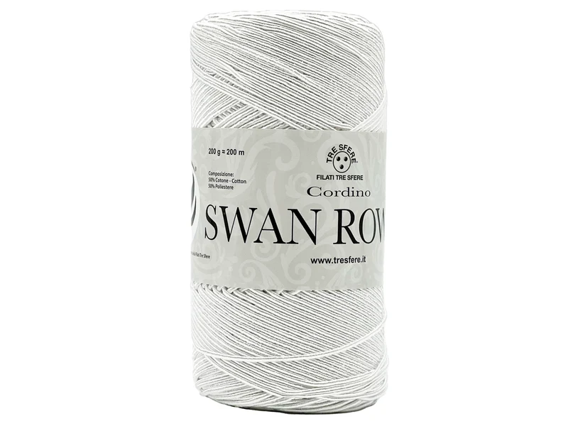Cordino swan rowen | cf 200 gr | 50% cotone 50% poliestere