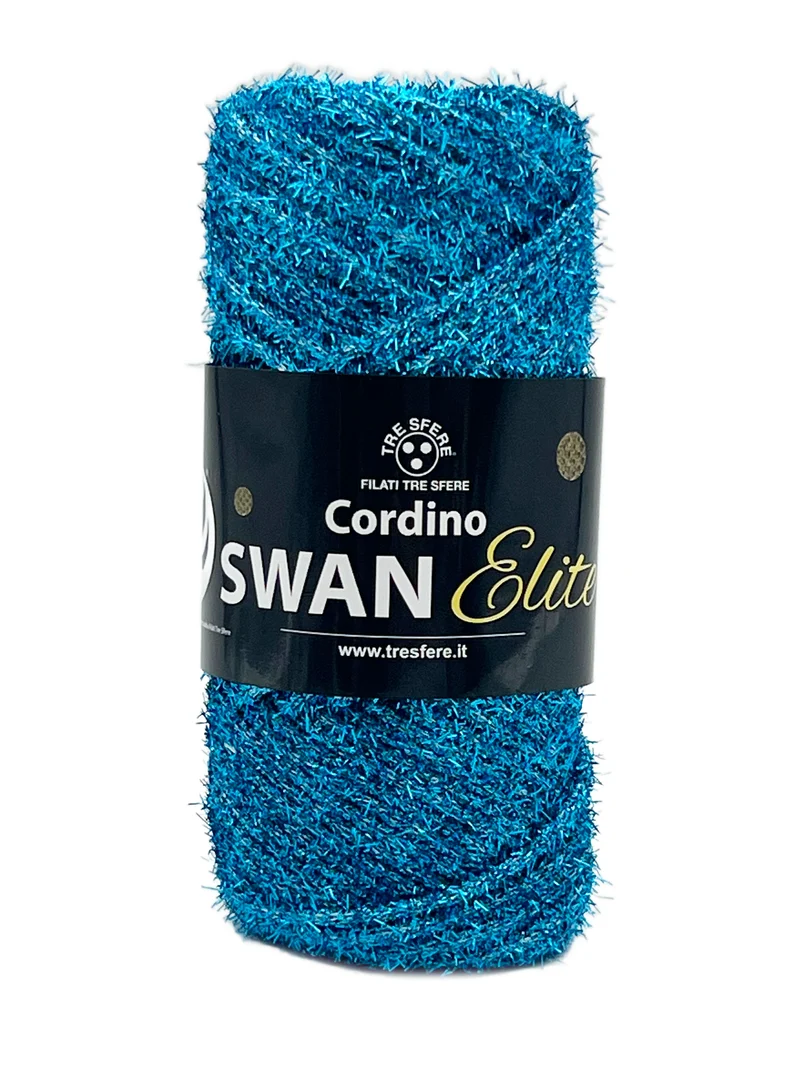 Cordino swan elite | cf 2 rocche da 100 gr | 100% lurex | borse