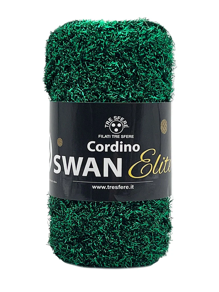 Cordino swan elite | cf 2 rocche da 100 gr | 100% lurex | borse