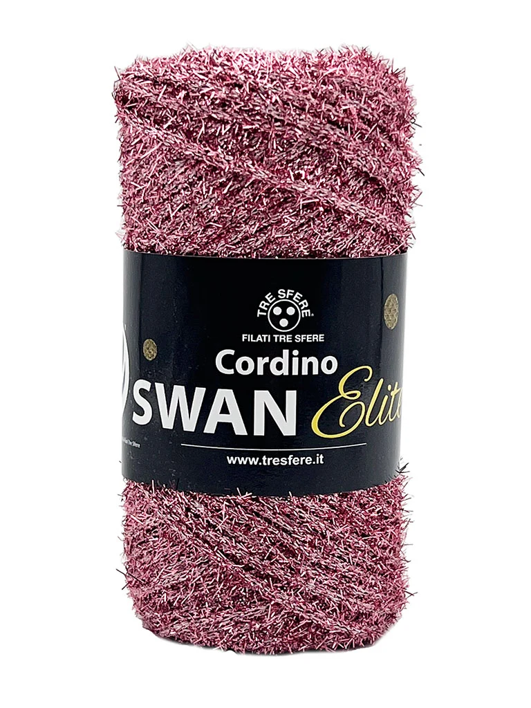 Cordino swan elite | cf 2 rocche da 100 gr | 100% lurex | borse
