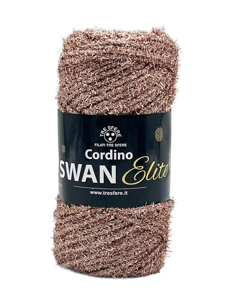 Cordino swan elite | cf 2 rocche da 100 gr | 100% lurex | borse