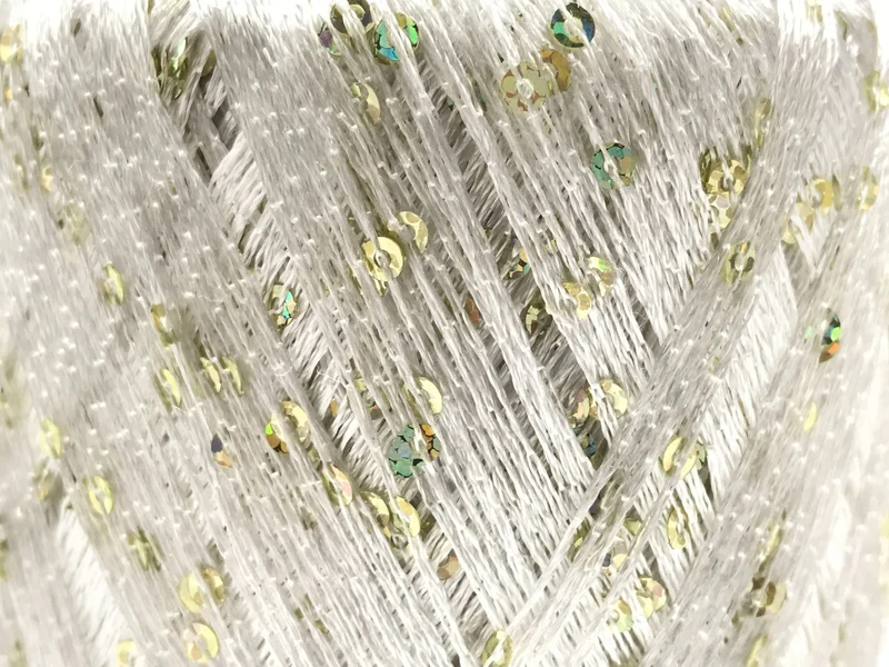 Filato con paillettes | cf 250 gr | 80% poliestere 20% poliammide