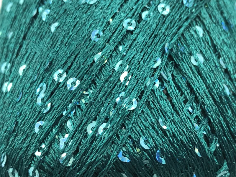 Filato con paillettes | cf 250 gr | 80% poliestere 20% poliammide