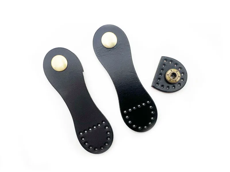 Chiusura per borse in ecopelle easy | 9x2 cm | cf 2 pz