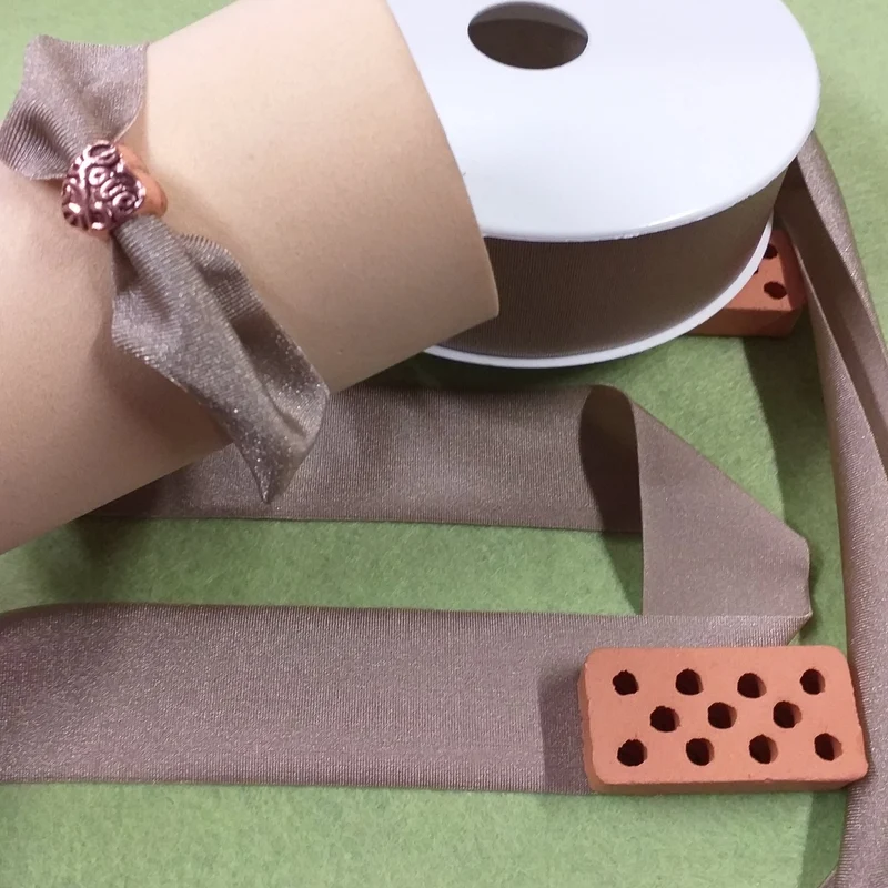 Nastro elastico lycra fettuccia per bracciali collane perline charms