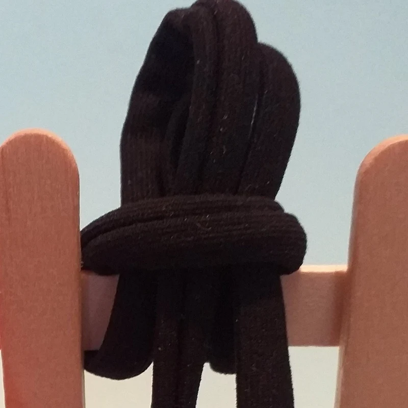 Fettuccia tubolare elastica per bracciali collane lycra nastro cucito