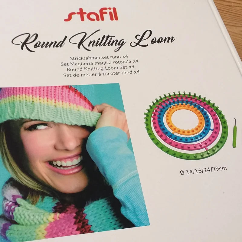 Telaio maglia kit lana libro creativo con istruzioni tricotin tubolare