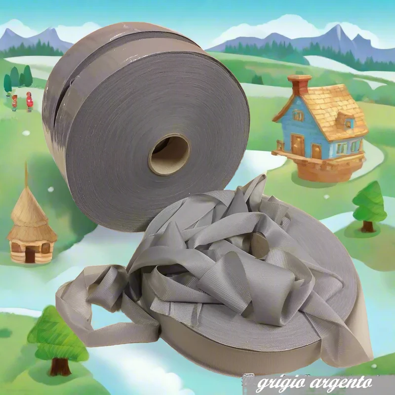 Fettuccia jersey lycra elasticizzata borse uncinetto cestini - alta 4-5 cm