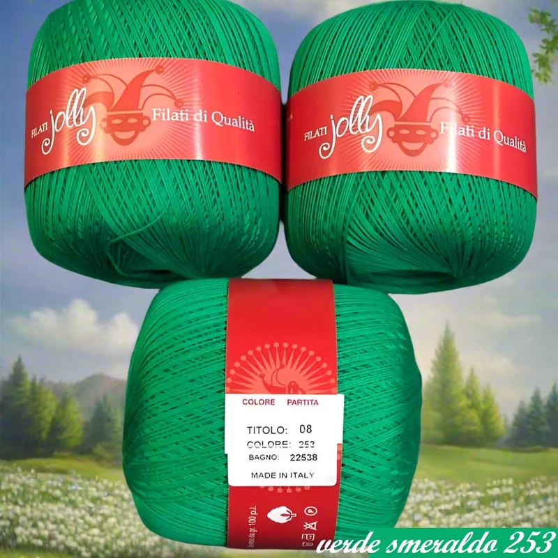 Filato cotone scozia 8 uncinetto 1-1.75 offerta gomitoli filo Profilo