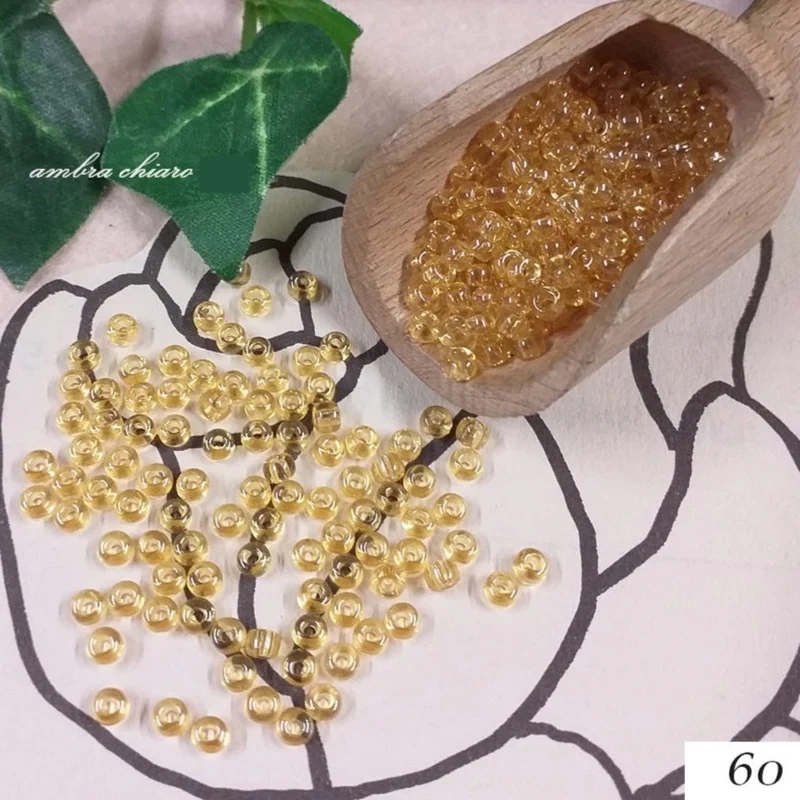Tosca trasparenti rocailles perline conteria hobby creativi e ricamo