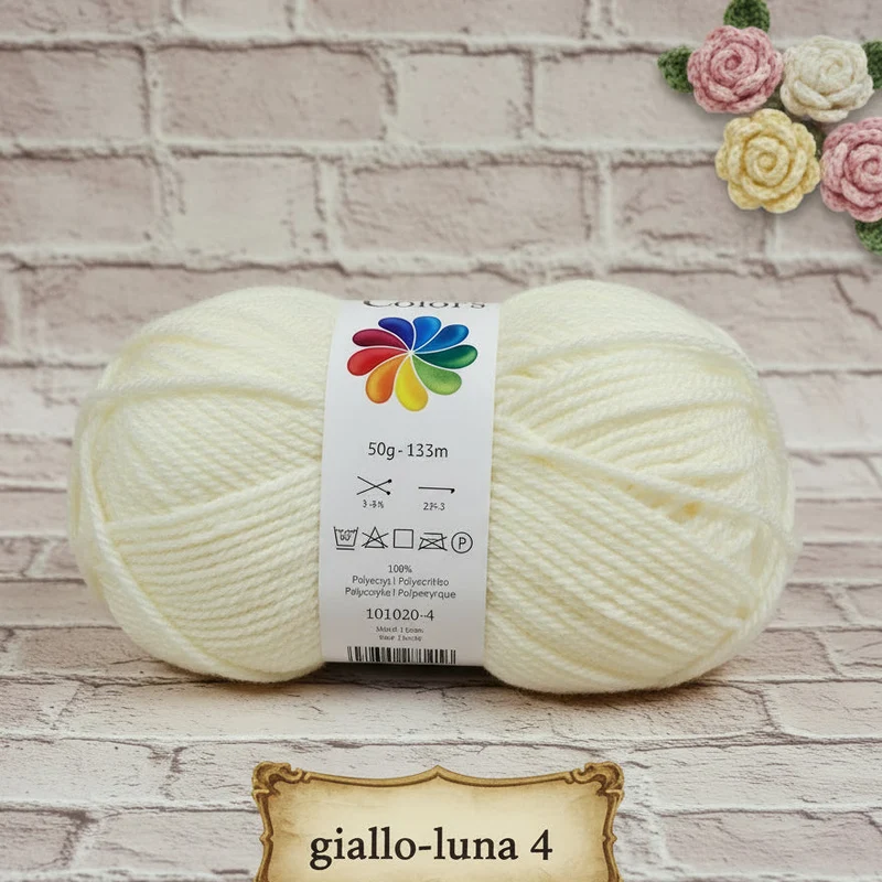 Lana acrilica economica colori filato Stafil da ferri maglia uncinetto