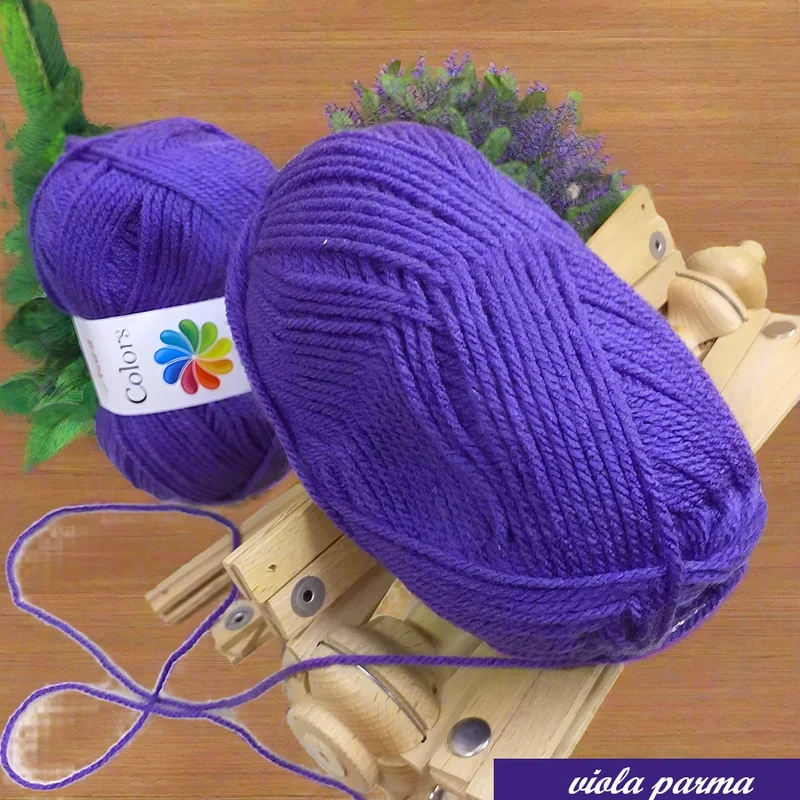 Lana acrilica economica colori filato Stafil da ferri maglia uncinetto
