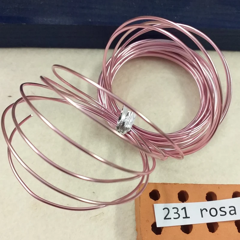 Filo modellabile alluminio bigiotteria fai te gioielli wire e tricotin