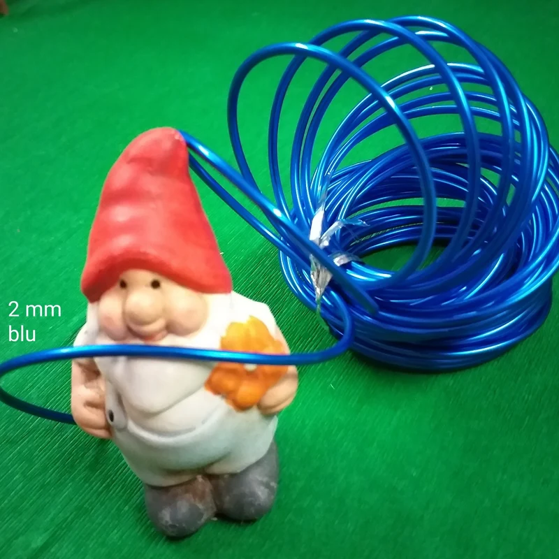 Filo modellabile alluminio bigiotteria fai te gioielli wire e tricotin