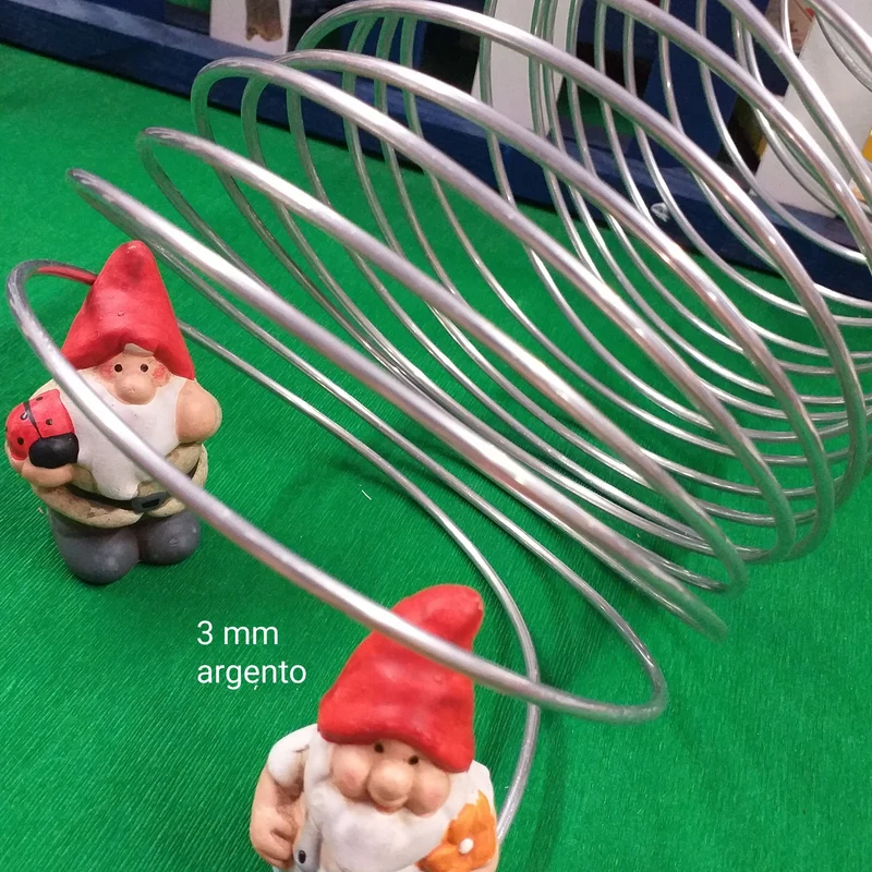 Filo modellabile alluminio bigiotteria fai te gioielli wire e tricotin
