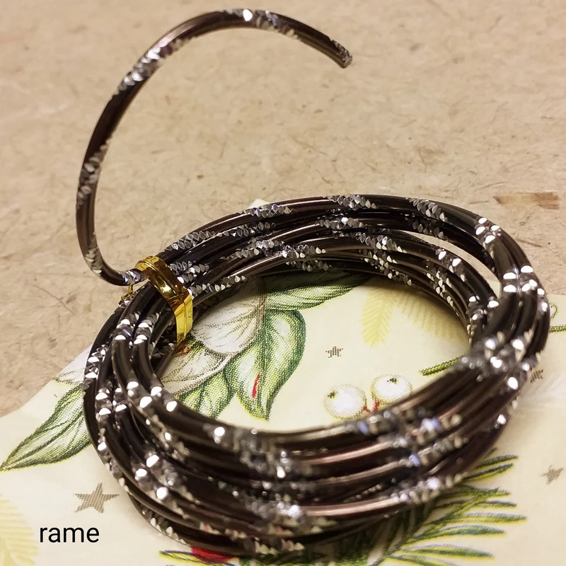 Filo modellabile alluminio bigiotteria fai te gioielli wire e tricotin