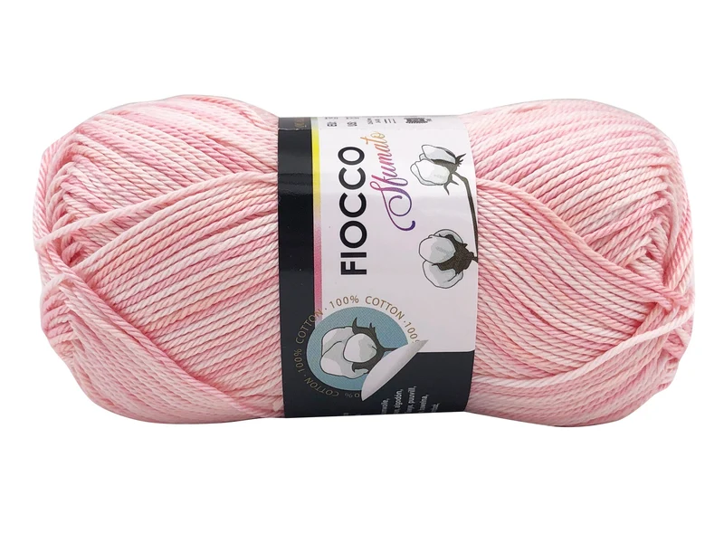Filato cotone fiocco sfumato | cf 250 gr | 100% cotone per uncinetto