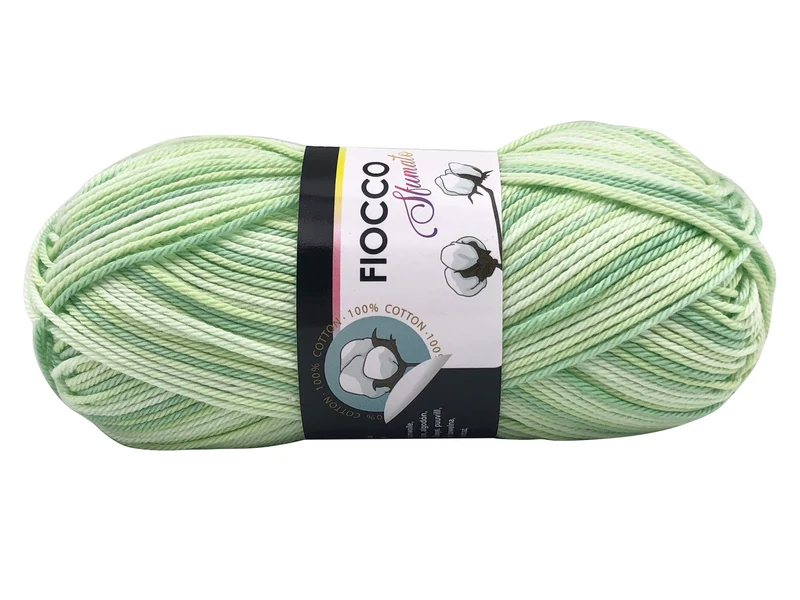 Filato cotone fiocco sfumato | cf 250 gr | 100% cotone per uncinetto