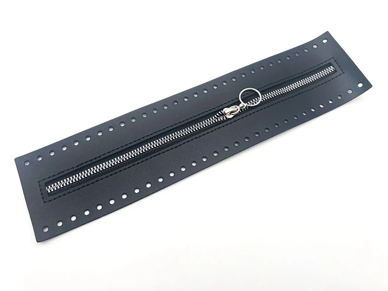 Chiusura zip per borse in ecopelle | 27 cm | cf 1 pz