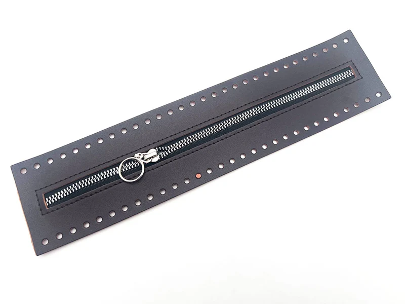 Chiusura zip per borse in ecopelle | 27 cm | cf 1 pz