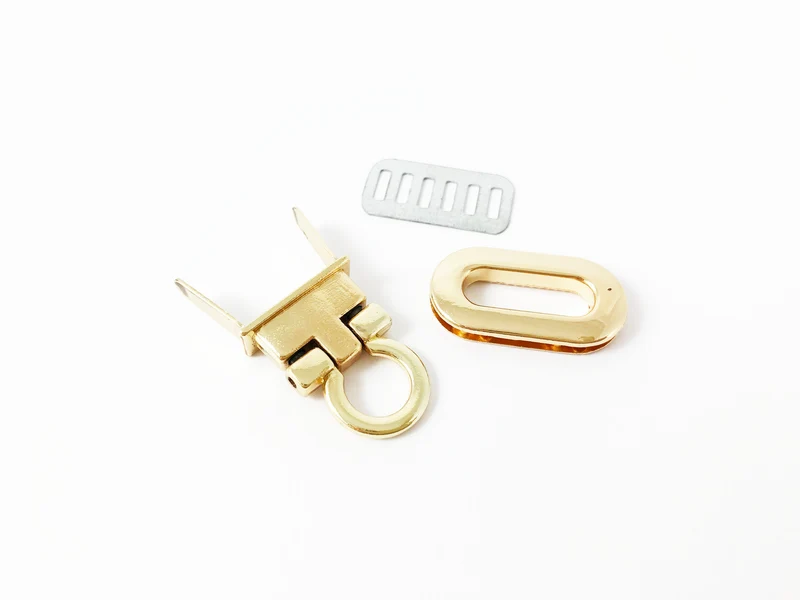 Chiusura in metallo per borse mod. m39 | 2 cm | cf 1 pz